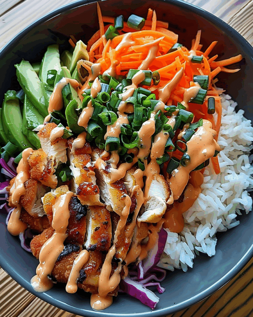 Bang Bang Chicken Bowl