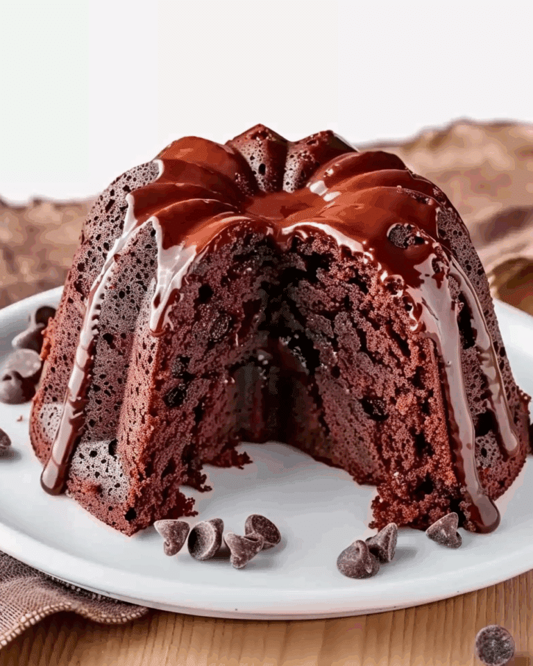 Chocolate Pudding Bundt Cake