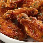 Crispy Garlic Parmesan Chicken Wings