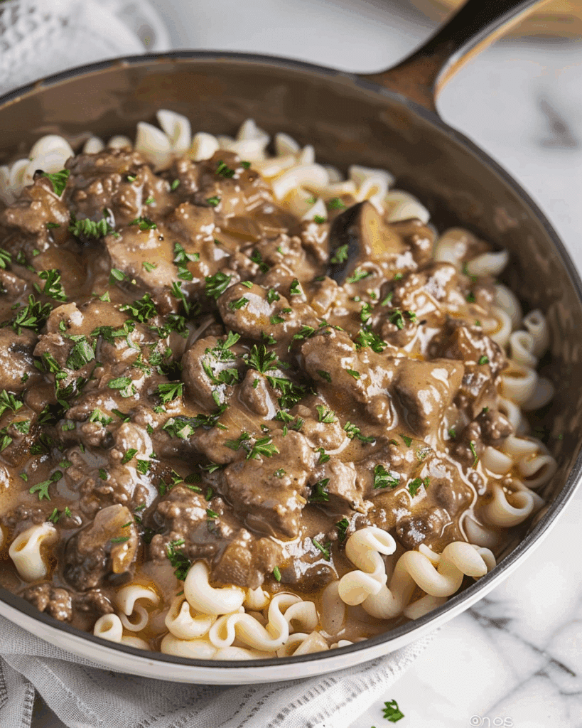 Hamburger Stroganoff