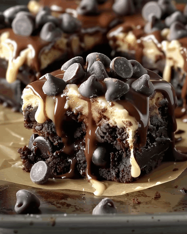 Chocolate Chip Cookie Dough Brownie