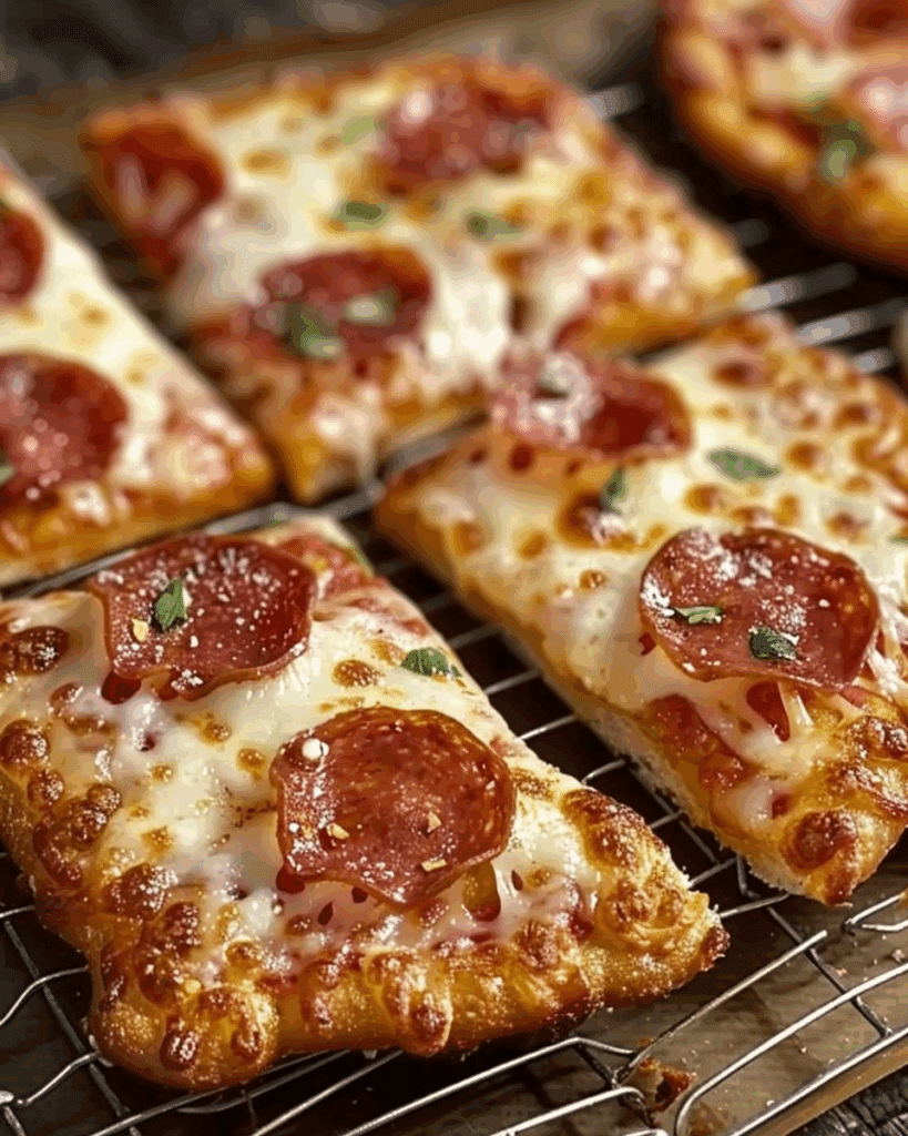 Texas Toast Air Fryer Pizza