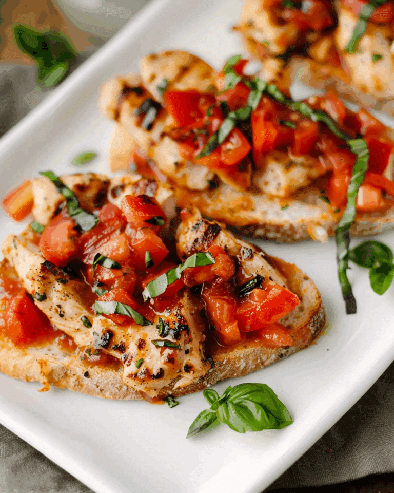 Easy Bruschetta Chicken
