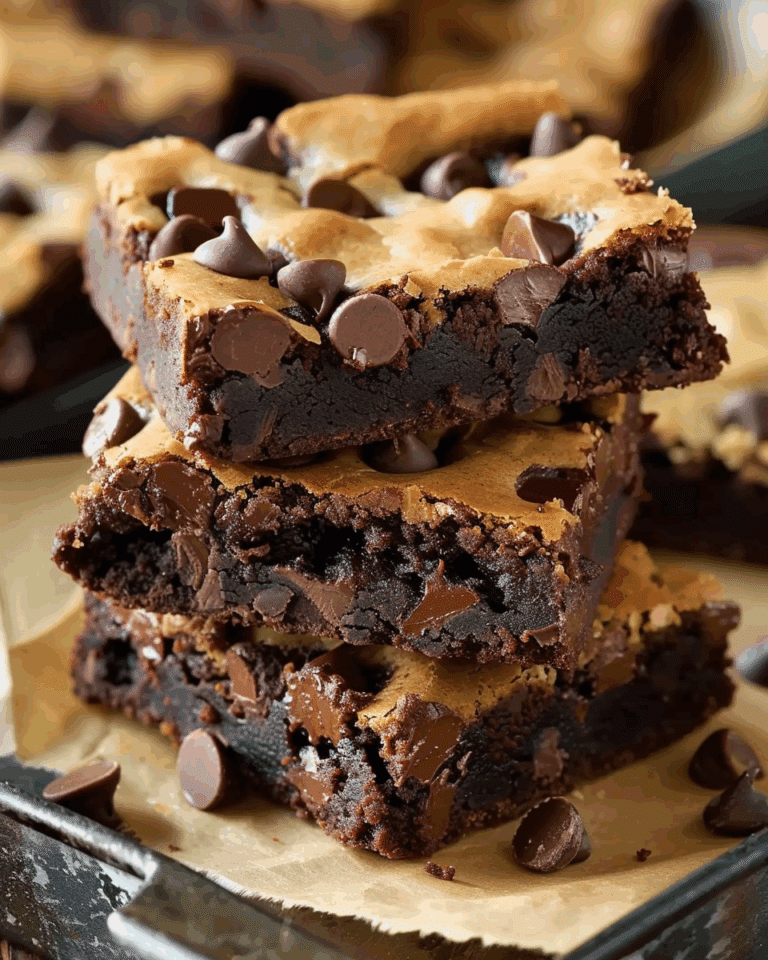 Chocolate Chip Cookie Brownies