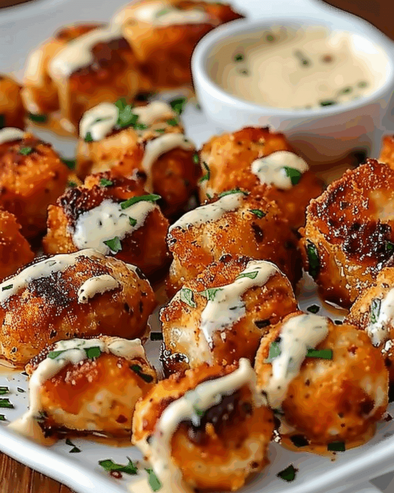 Grilled Chicken Bites with Creamy Garlic Sauce