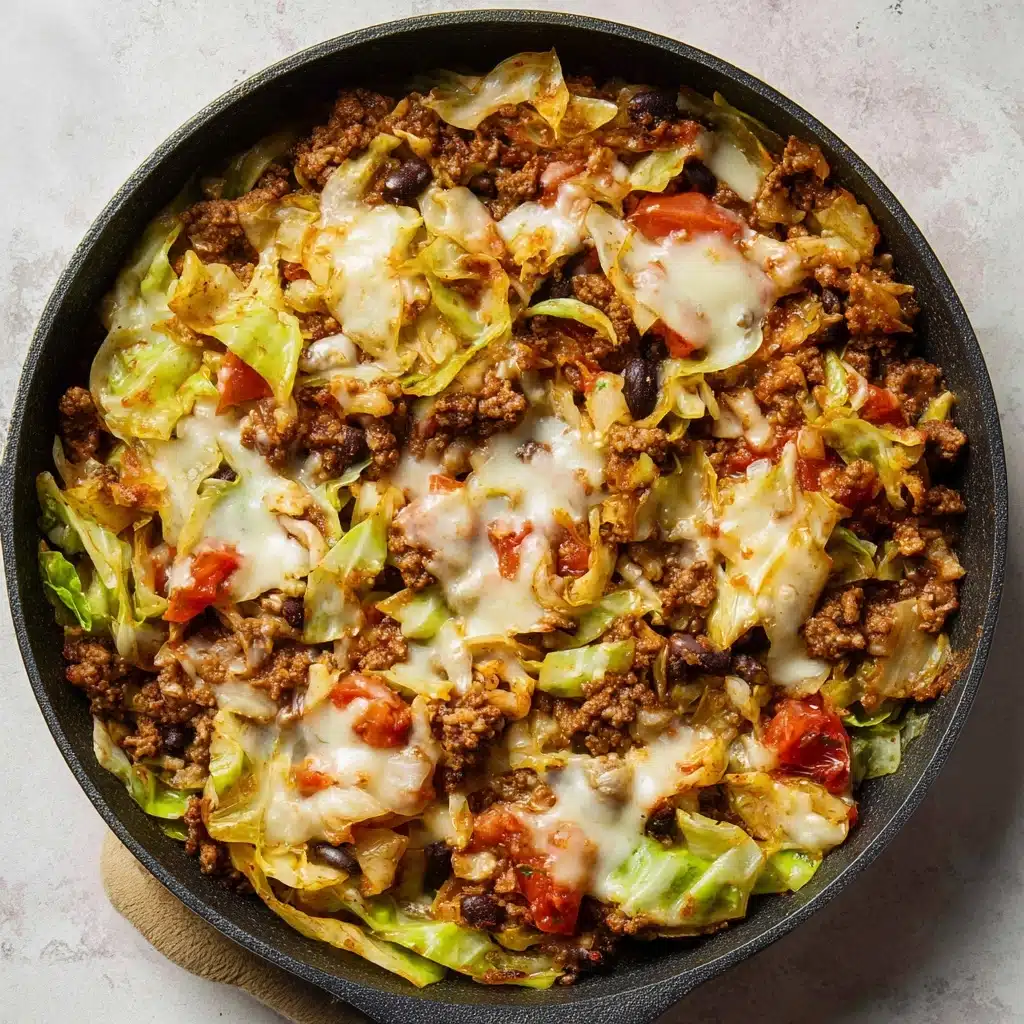 Low Carb Cabbage Taco Skillet (Keto-Friendly) 5 Graham Cracker S’mores Cookies Recipe - Recipe Image