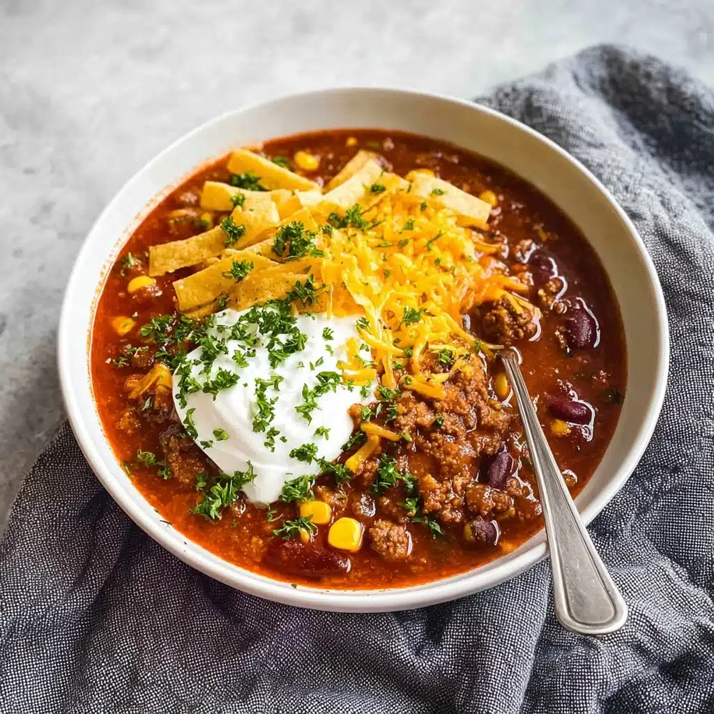 Easy Taco Soup Recipe