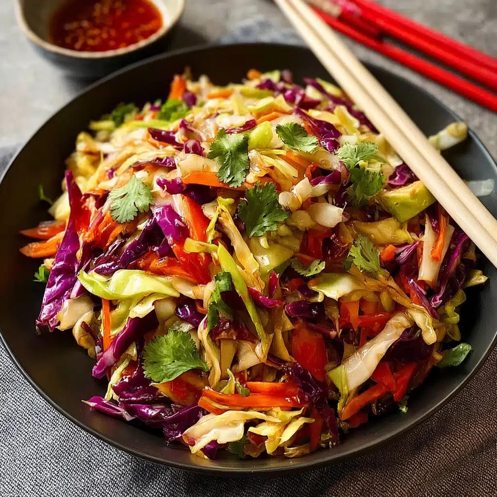 Asian Cabbage Stir Fry 4 One-Pot Mushroom Rice Recipe - Recipe Image