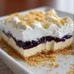 No Bake Lemon Blueberry Dessert Recipe