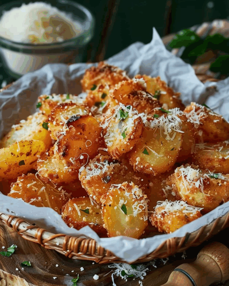 Crispy Crunchy Parmesan Potatoes