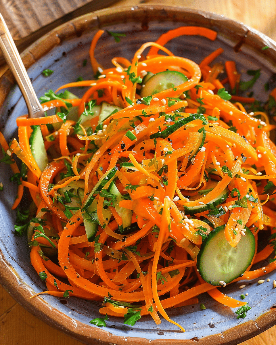 Cucumber Carrot Salad