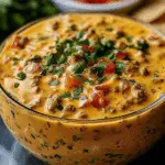 Cheesy Rotel Ranch Queso