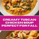Creamy Tuscan Chicken Soup Recipe