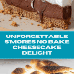 S'mores No Bake Cheesecake Recipe