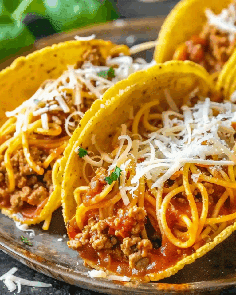 Spaghetti Tacos