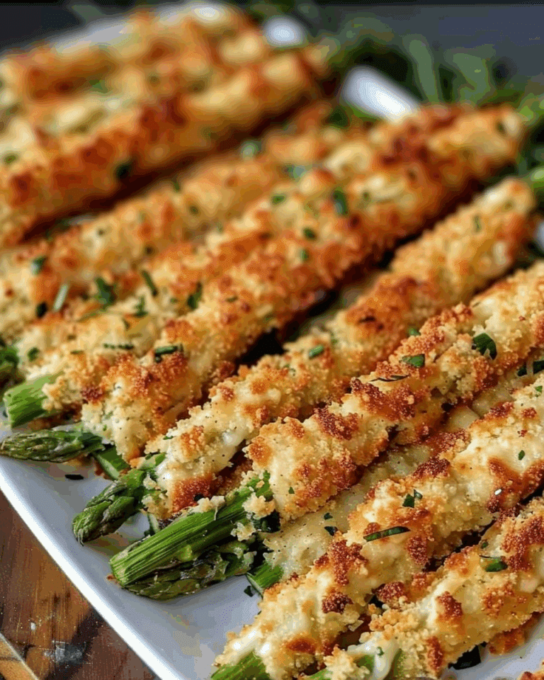 Crispy Parmesan Asparagus Sticks