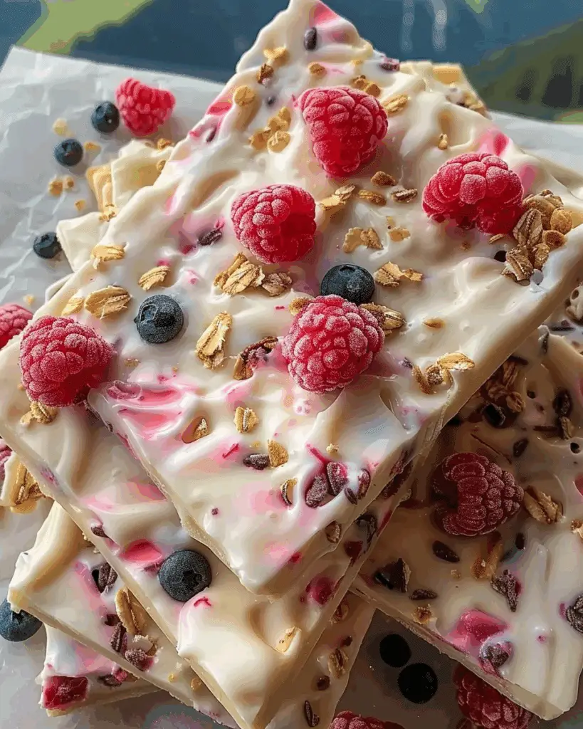Frozen Yogurt Bark