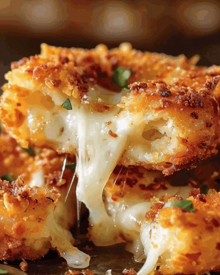 Cheesy Onion Rings
