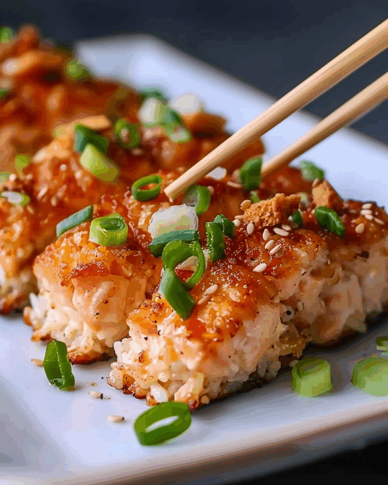 Crispy Rice Salmon Recipe