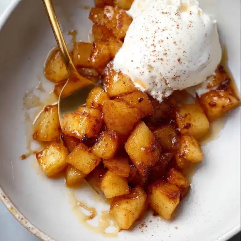 Healthy Air Fryer Apples Recipe