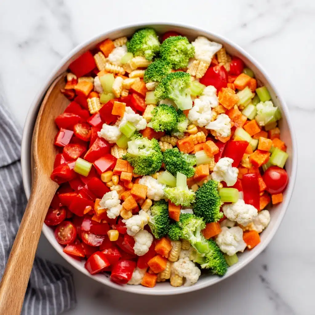 The Best Marinated Vegetable Salad Recipe - Recipe Image