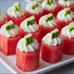Watermelon and Goat Cheese Appetizer Recipe