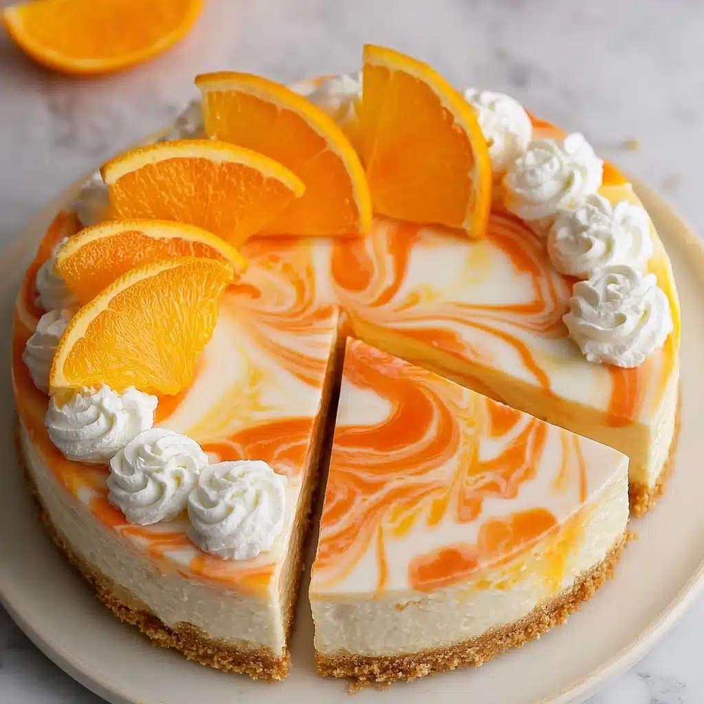 No-Bake Orange Creamsicle Cheesecake Recipe