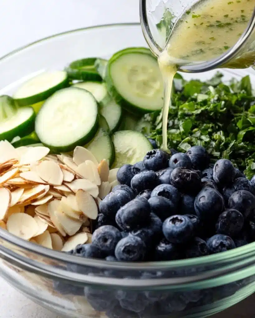 Cucumber Blueberry Salad Recipe
