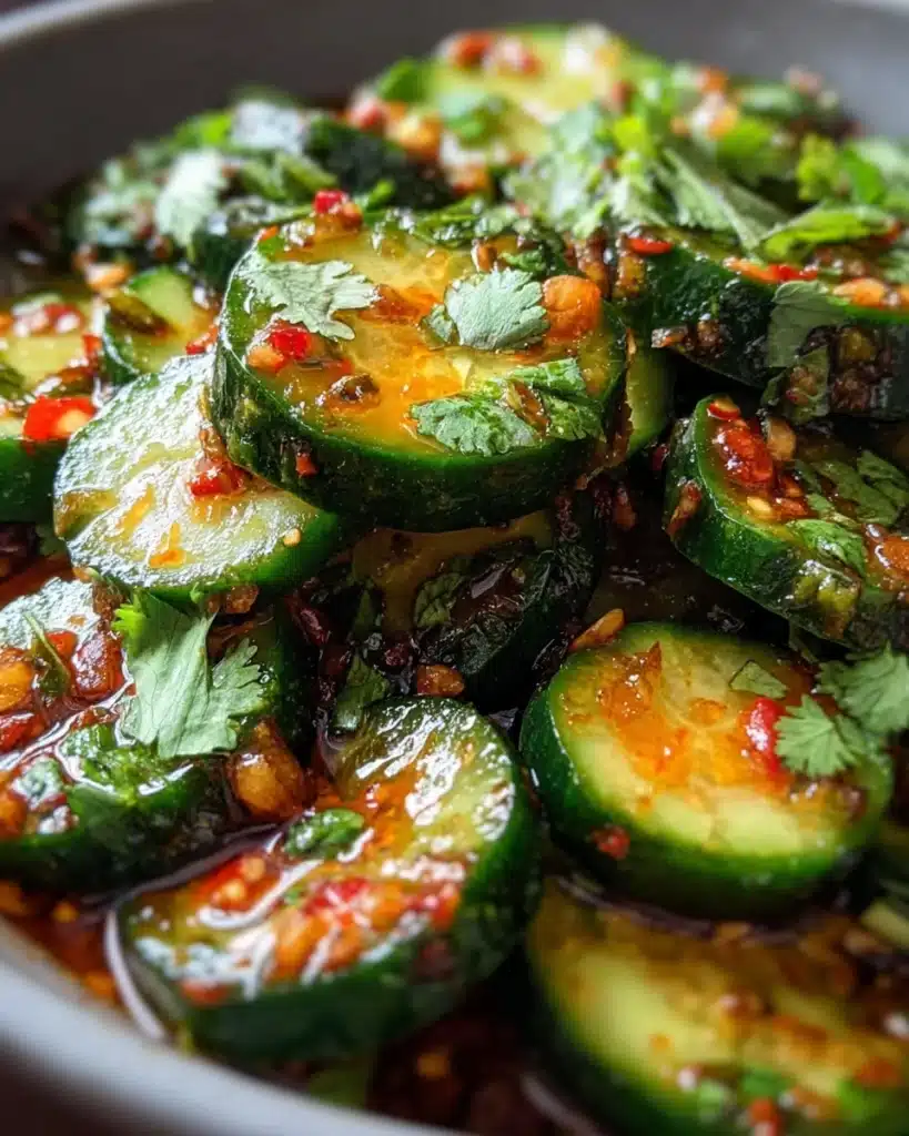 Mexican-style cucumbers Recipe