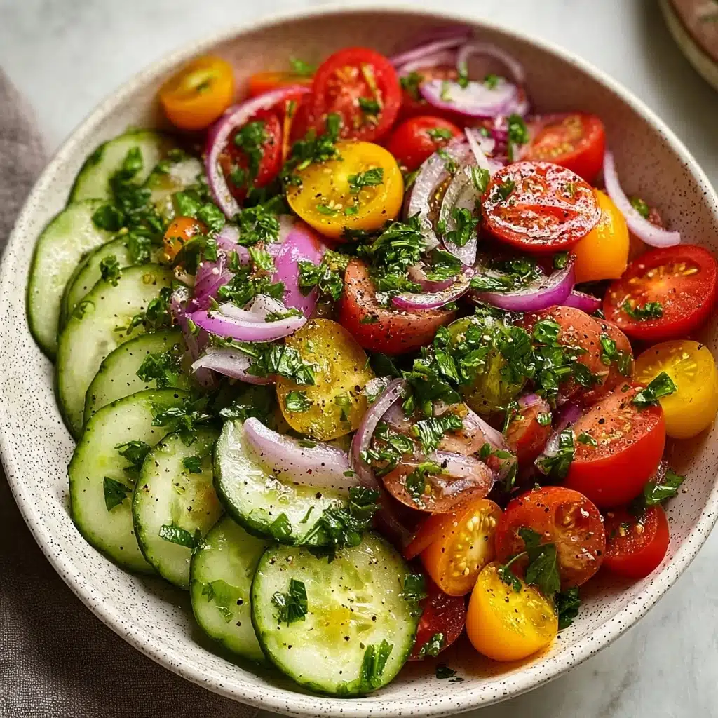 Cucumber Tomato Salad Recipe 5 Cucumber Tomato Salad Recipe - Recipe Image