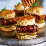 Hot Honey Chicken Biscuits Recipe