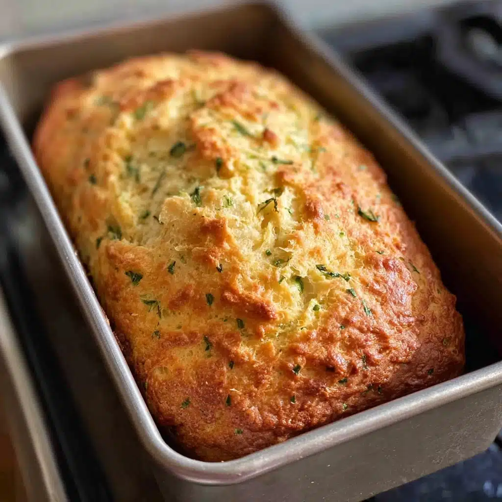 Savory Zucchini Cheddar Quick Bread Recipe - Recipe Image
