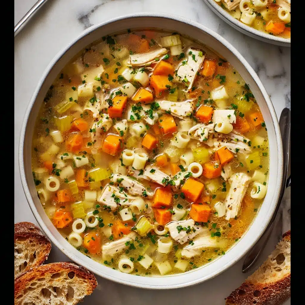 Cold Fighting Chicken Noodle Soup Recipe - Recipe Image