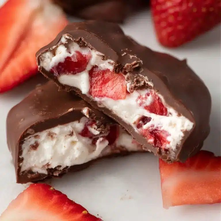 Healthy Chocolate Strawberry Yogurt Clusters Recipe