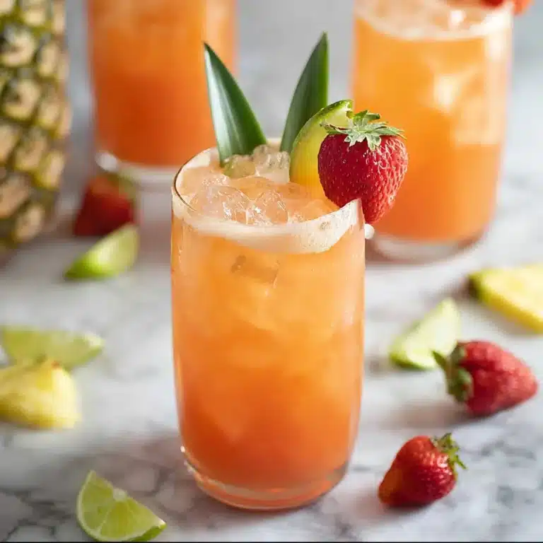 Pineapple Strawberry Agua Fresca Recipe