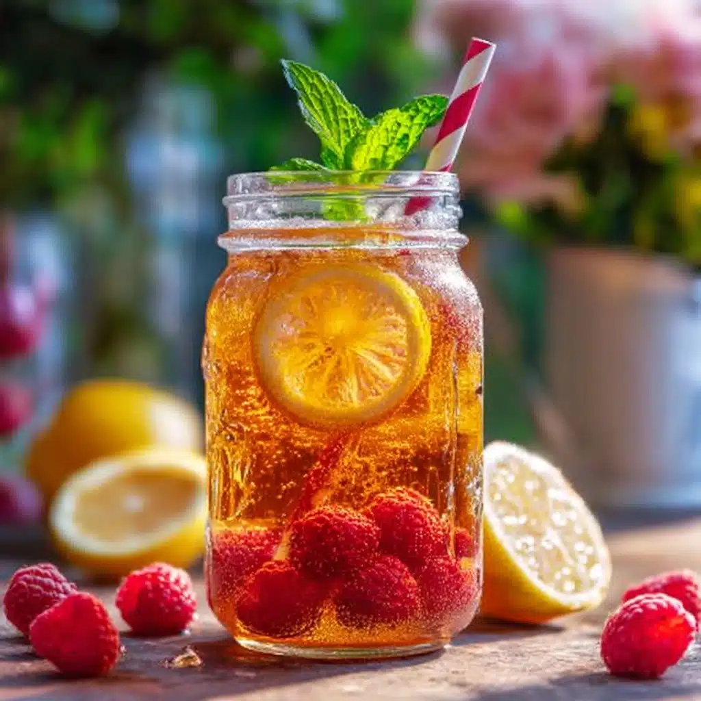 Earl Grey Raspberry Iced Tea Recipe 4 Earl Grey Raspberry Iced Tea Recipe - Recipe Image