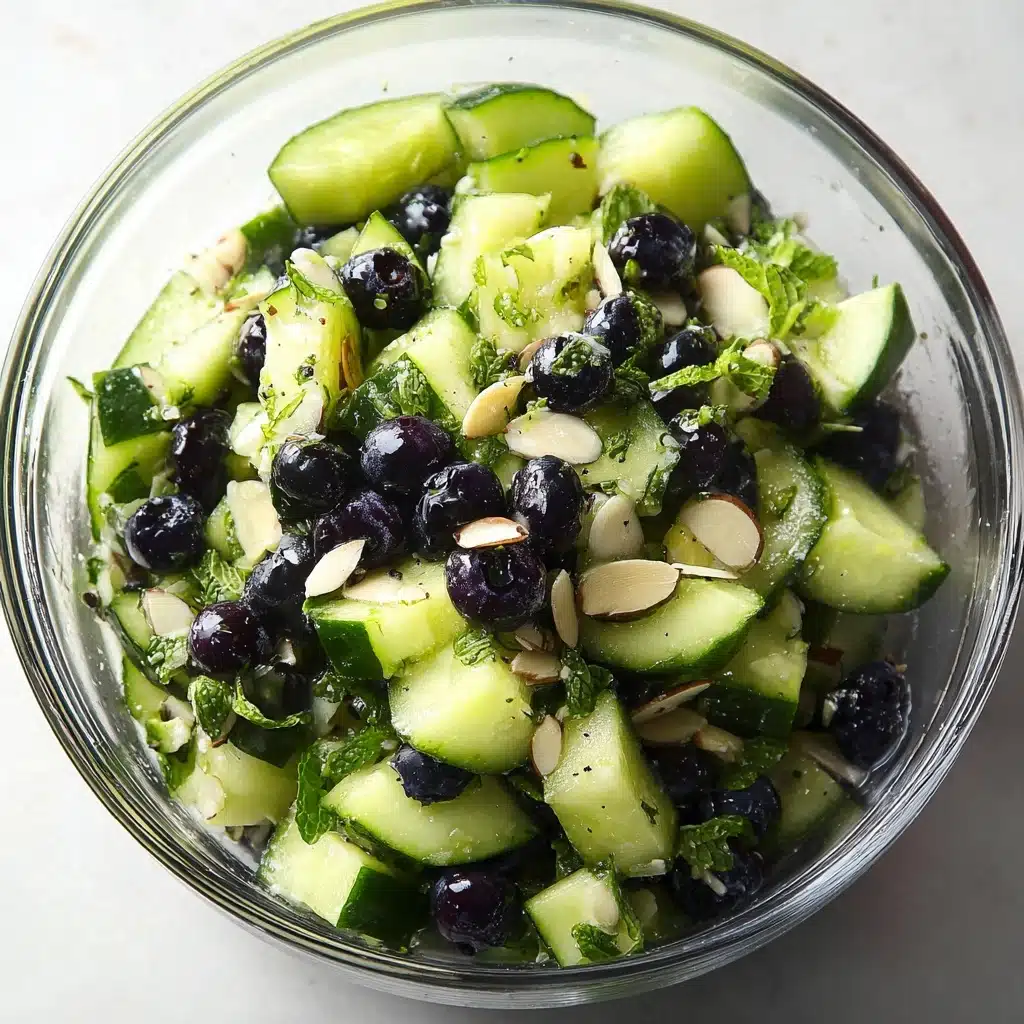 Cucumber Blueberry Salad Recipe 5 Cucumber Blueberry Salad Recipe - Recipe Image