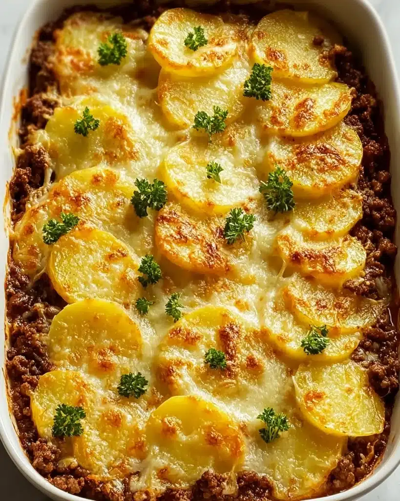 Ground Beef Potato Bake Recipe