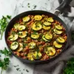Healthy Ground Turkey and Zucchini Skillet Recipe