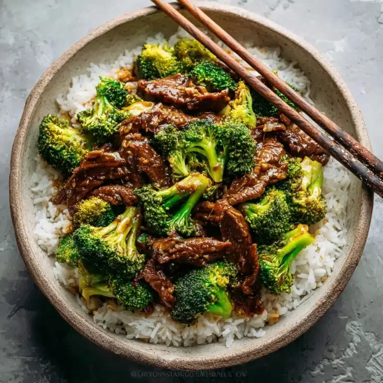 Chinese Beef and Broccoli Recipe