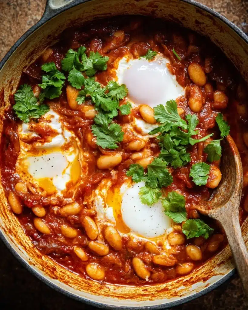 Breakfast Beans and Eggs Recipe