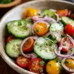 Cucumber Tomato Salad Recipe