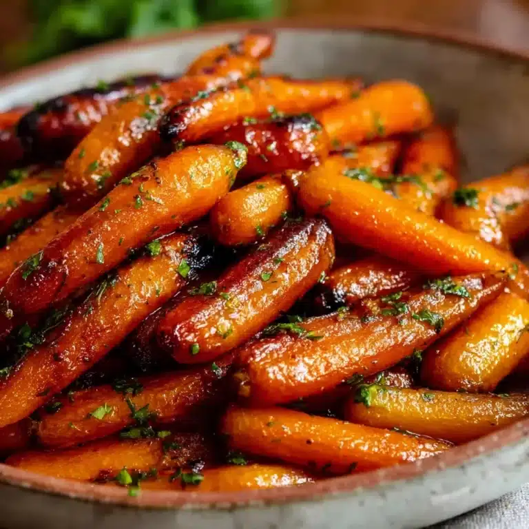 Glazed Roasted Carrots Recipe