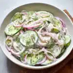 Creamy Cucumber Salad Recipe