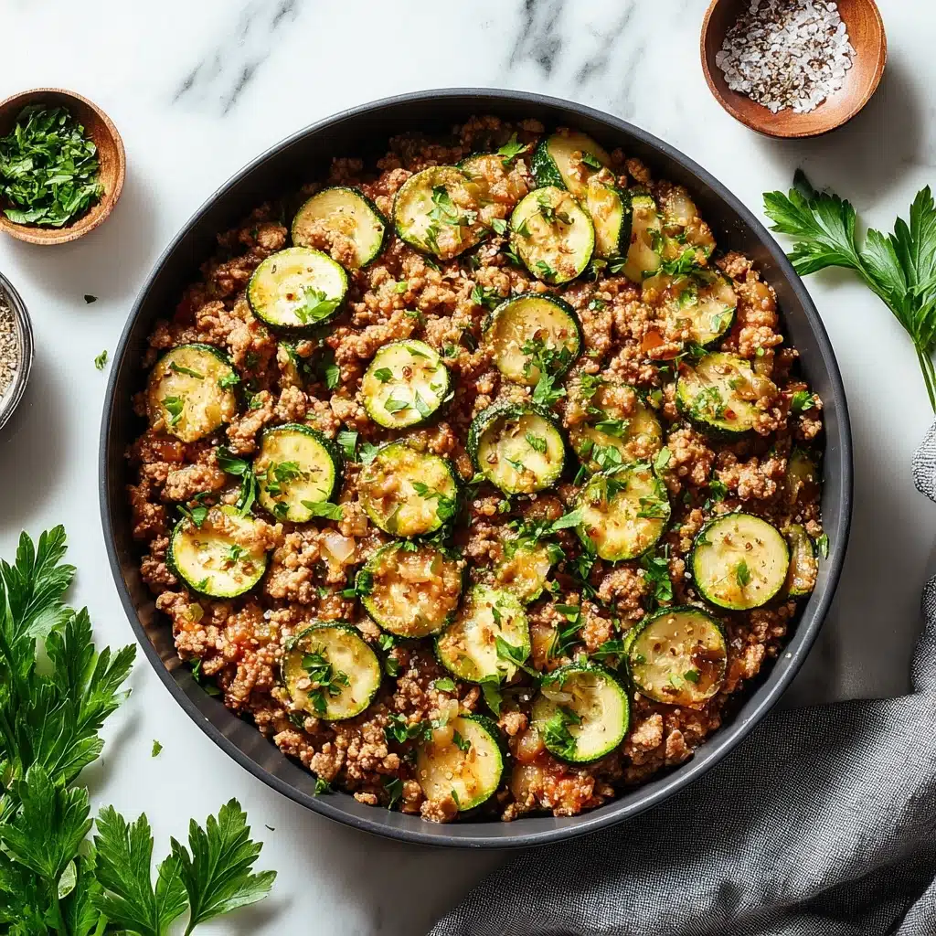 Healthy Ground Turkey and Zucchini Skillet Recipe 4 Healthy Ground Turkey and Zucchini Skillet Recipe - Recipe Image