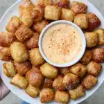 Soft Pretzel Bites with Vegan Cheese Sauce Recipe