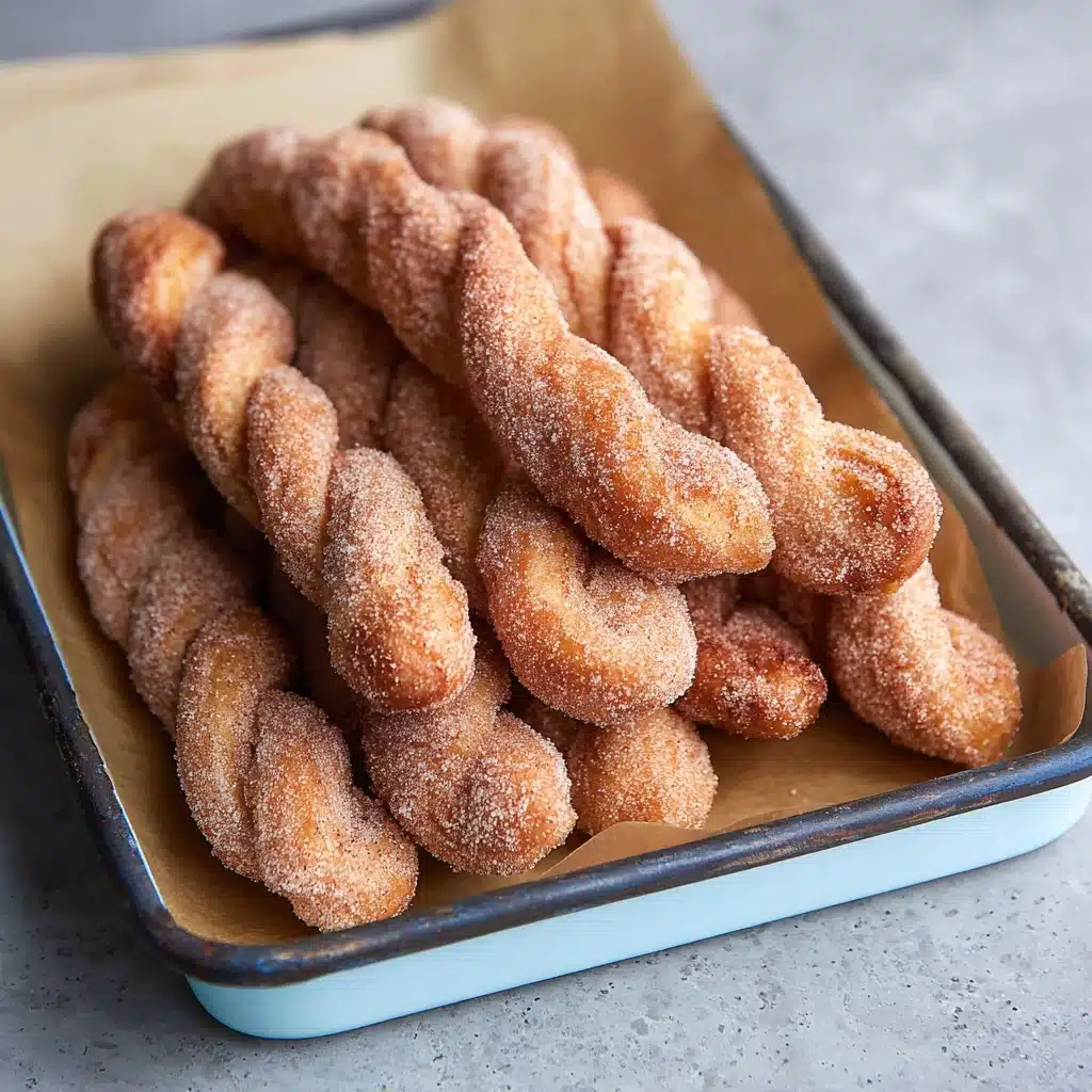 Cinnamon Sugar Twist Doughnuts Recipe 4 Cinnamon Sugar Twist Doughnuts Recipe - Recipe Image