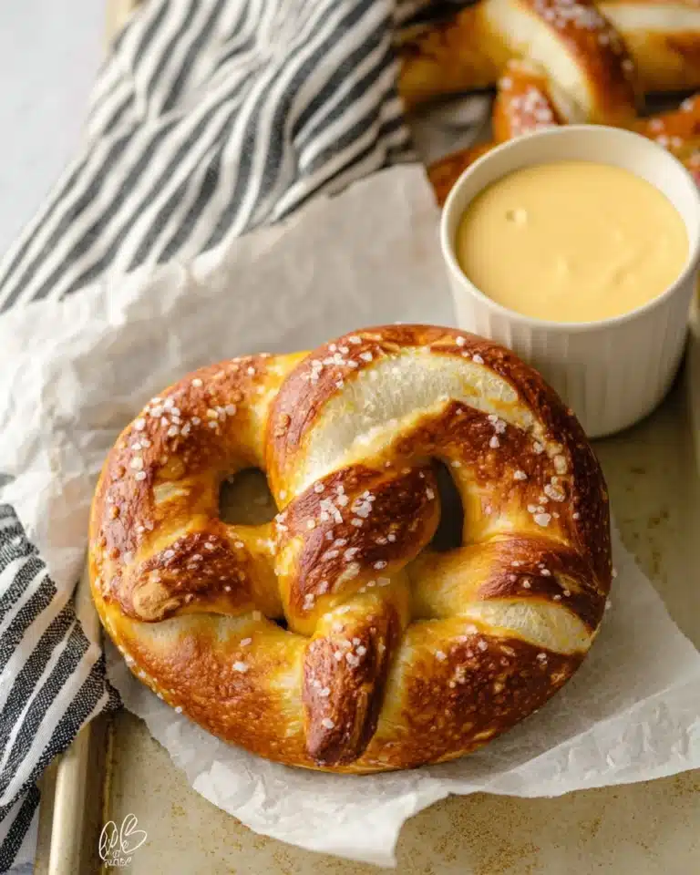 Homemade Soft Pretzels Recipe