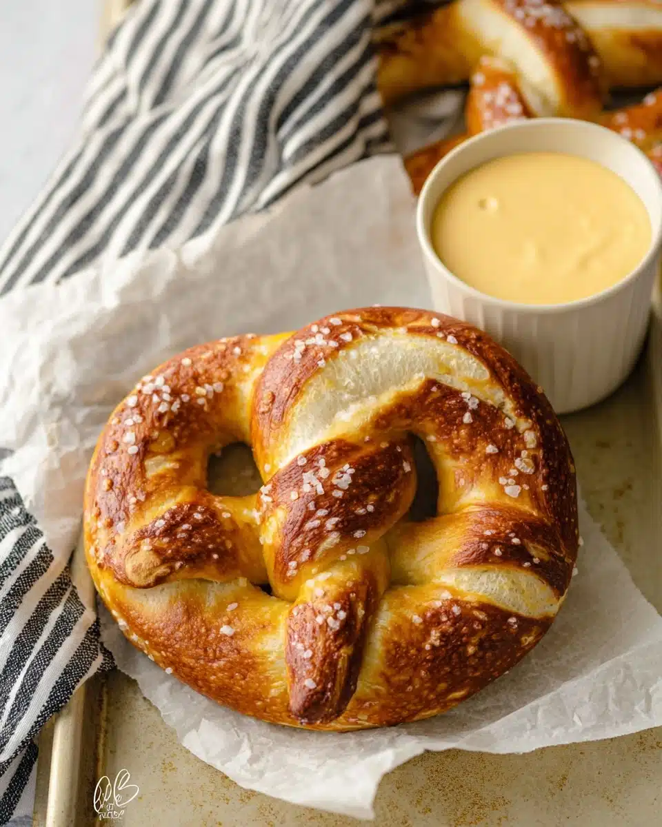 Homemade Soft Pretzels Recipe