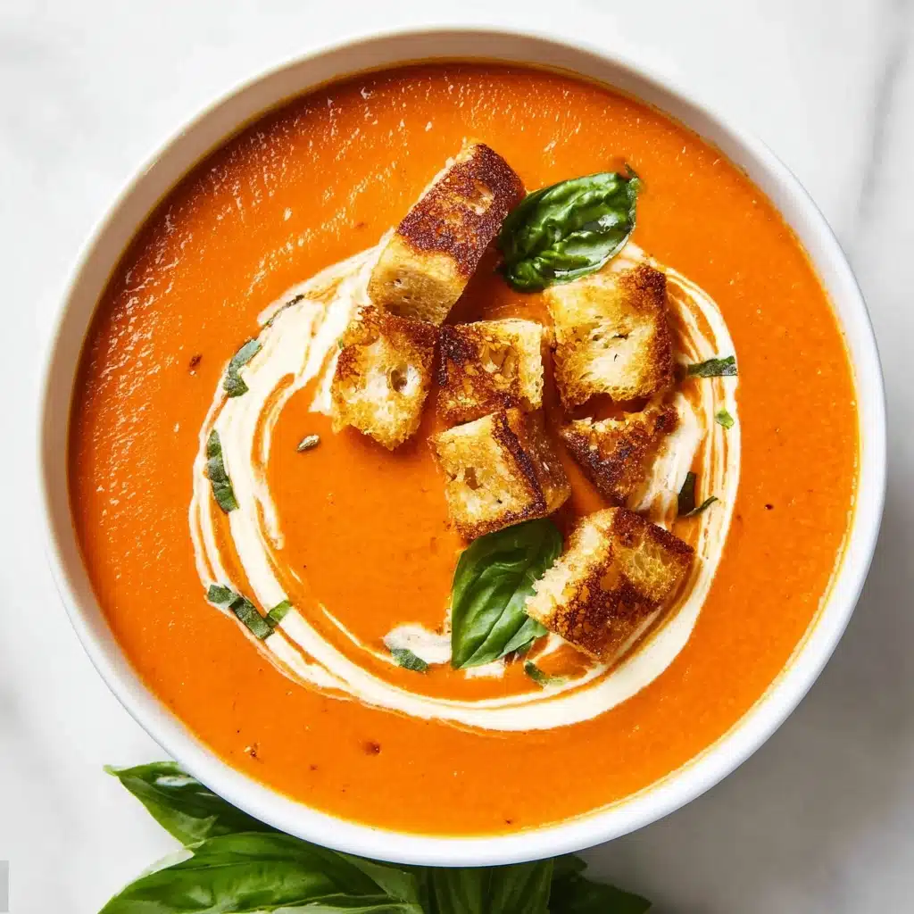 Easy Roasted Tomato Soup Recipe 5 Easy Roasted Tomato Soup Recipe - Recipe Image